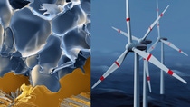 Glasfaserverstärkte Verbundwerkstoffe aus dem PET-Schaum Kerdyn®, dem Epoxy-System Baxxodur® und RELEST®-Beschichtungen ermöglichen größere und hochbelastbare Windflügel. Damit wird Windenergie zu einer wirtschaftlichen Energiequelle. Glasfaserverstärkte Verbundwerkstoffe aus dem PET-Schaum Kerdyn®, dem Epoxy-System Baxxodur® und RELEST®-Beschichtungen ermöglichen größere und hochbelastbare Windflügel. Damit wird Windenergie zu einer wirtschaftlichen Energiequelle.