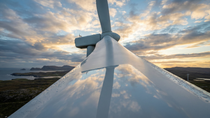 Wing of an offshore wind turbine Wing of an offshore wind turbine