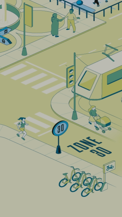 Infographic illustrates the benefits of a livable city Infographic illustrates the benefits of a livable city