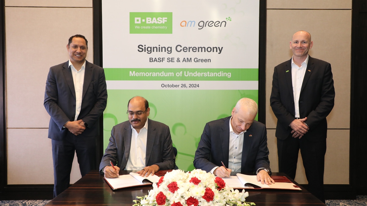 BASF and AM Green Partnership for Low-Carbon Chemicals in India