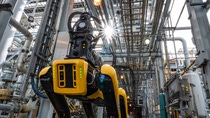 At BASF’s Verbund site in Geismar, Louisiana, this dog-like robot can capture digital and thermal images, video and sound.  At BASF’s Verbund site in Geismar, Louisiana, this dog-like robot can capture digital and thermal images, video and sound.