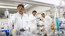 Neha Bajpayee, chemist, investigates current research samples of dye intermediates. The researchers at the Organic Synthetic Lab in Mumbai, India, are working on agricultural solutions, solutions for the energy and leather industry and specialty chemicals. They also synthesize intermediates for industrial applications.        
Print free of charge. Copyright by BASF
Neha Bajpayee, Chemikerin, untersucht aktuelle Forschungsproben zu Farbstoffzwischenprodukten. Die Forscher im Organic Synthetic Labor in Mumbai, Indien, arbeiten an agricultural solutions, Lösungen für die Energie- und Lederindustrie, Spezialchemikalien und synthetisieren Zwischenprodukte für industrielle Anwendungen.
Abdruck honorarfrei. Copyright by BASF.,Neha Bajpayee, chemist, investigates current research samples of dye intermediates. The researchers at the Organic Synthetic Lab in Mumbai, India, are working on agricultural solutions, solutions for the energy and leather industry and specialty chemicals. They also synthesize intermediates for industrial applications.        
Print free of charge. Copyright by BASF
Neha Bajpayee, Chemikerin, untersucht aktuelle Forschungsproben zu Farbstoffzwischenprodukten. Die Forscher im Organic Synthetic Labor in Mumbai, Indien, arbeiten an agricultural solutions, Lösungen für die Energie- und Lederindustrie, Spezialchemikalien und synthetisieren Zwischenprodukte für industrielle Anwendungen.
Abdruck honorarfrei. Copyright by BASF. Neha Bajpayee, chemist, investigates current research samples of dye intermediates. The researchers at the Organic Synthetic Lab in Mumbai, India, are working on agricultural solutions, solutions for the energy and leather industry and specialty chemicals. They also synthesize intermediates for industrial applications.        
Print free of charge. Copyright by BASF
Neha Bajpayee, Chemikerin, untersucht aktuelle Forschungsproben zu Farbstoffzwischenprodukten. Die Forscher im Organic Synthetic Labor in Mumbai, Indien, arbeiten an agricultural solutions, Lösungen für die Energie- und Lederindustrie, Spezialchemikalien und synthetisieren Zwischenprodukte für industrielle Anwendungen.
Abdruck honorarfrei. Copyright by BASF.,Neha Bajpayee, chemist, investigates current research samples of dye intermediates. The researchers at the Organic Synthetic Lab in Mumbai, India, are working on agricultural solutions, solutions for the energy and leather industry and specialty chemicals. They also synthesize intermediates for industrial applications.        
Print free of charge. Copyright by BASF
Neha Bajpayee, Chemikerin, untersucht aktuelle Forschungsproben zu Farbstoffzwischenprodukten. Die Forscher im Organic Synthetic Labor in Mumbai, Indien, arbeiten an agricultural solutions, Lösungen für die Energie- und Lederindustrie, Spezialchemikalien und synthetisieren Zwischenprodukte für industrielle Anwendungen.
Abdruck honorarfrei. Copyright by BASF.