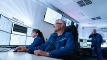 The modern control station in the intermediate products plant at the Ludwigshafen site is where all information relating to the plant comes together. Using numerous screens, chemical technicians and plant operators Lea Blaufuß (left), Alfred Mertesheimer (center) and Rudolf Keuchel (right) control and monitor the highly complex chemical processes. The plant for intermediate products is made up of 16 plant sections and manufactures a broad portfolio of around 50 intermediate products such as amines or diols. BASF customers need these products for applications including the production of coatings for the automotive industry, pharma or crop protection products. The modern control station in the intermediate products plant at the Ludwigshafen site is where all information relating to the plant comes together. Using numerous screens, chemical technicians and plant operators Lea Blaufuß (left), Alfred Mertesheimer (center) and Rudolf Keuchel (right) control and monitor the highly complex chemical processes. The plant for intermediate products is made up of 16 plant sections and manufactures a broad portfolio of around 50 intermediate products such as amines or diols. BASF customers need these products for applications including the production of coatings for the automotive industry, pharma or crop protection products.