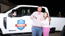 Qualifying cotton farmers and their families gathered in Lubbock, Texas, on April 9 to celebrate FiberMax® cotton yield achievements as part of BASF’s FiberMax One Ton Club™, a long-standing tradition now in its 21st year. The club’s annual banquet culminates with a sweepstakes drawing for a two-year lease on a Ford® Super Duty® F-350 Lariat® truck. This year’s winners were Peyton and Kim Wilde of Lubbock, Texas. Qualifying cotton farmers and their families gathered in Lubbock, Texas, on April 9 to celebrate FiberMax® cotton yield achievements as part of BASF’s FiberMax One Ton Club™, a long-standing tradition now in its 21st year. The club’s annual banquet culminates with a sweepstakes drawing for a two-year lease on a Ford® Super Duty® F-350 Lariat® truck. This year’s winners were Peyton and Kim Wilde of Lubbock, Texas.