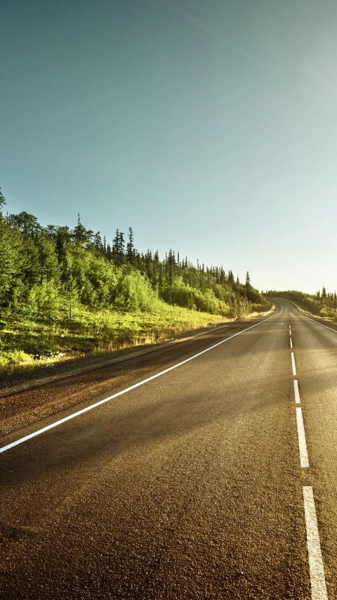 road in mountains