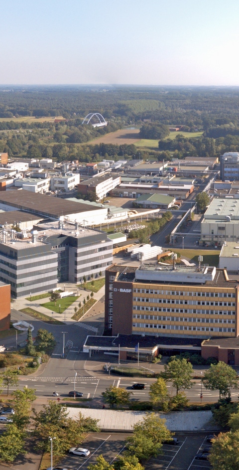 Luftaufnahme vom Standort Münster Luftaufnahme vom Standort Münster