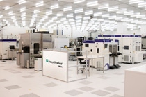 300 mm clean room at Fraunhofer IPMS. 300 mm clean room at Fraunhofer IPMS.