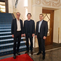 From left to right: Dr. Robert Heger, Vice President Polymer Dispersions for Architectural Coatings & Construction EMEA at BASF; Philipp Junge, Chief Operating Officer of the OQEMA Group; and Joachim Burger, Head of Sales Additives EMEA at BASF, during the kick-off of the new distribution partnership in Ludwigshafen, Germany. From left to right: Dr. Robert Heger, Vice President Polymer Dispersions for Architectural Coatings & Construction EMEA at BASF; Philipp Junge, Chief Operating Officer of the OQEMA Group; and Joachim Burger, Head of Sales Additives EMEA at BASF, during the kick-off of the new distribution partnership in Ludwigshafen, Germany.