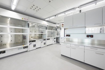 Modern workspaces in the laboratory for the development and formulation of sustainable product solutions. Modern workspaces in the laboratory for the development and formulation of sustainable product solutions.