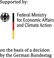 Supported by Federal Ministry for Economic Affairs and Climate Action - on the basis of a decision by the German Bundestag Supported by Federal Ministry for Economic Affairs and Climate Action - on the basis of a decision by the German Bundestag