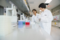 BASF plant biotechnology scientists are working in a protein analytics lab in the U.S. to develop traits to make plants more resistant to fungal pathogens. BASF plant biotechnology scientists are working in a protein analytics lab in the U.S. to develop traits to make plants more resistant to fungal pathogens.