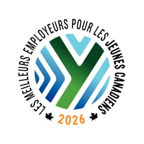 Les meilleures employeurs pour les jeunes canadiens 2026 logo Les meilleures employeurs pour les jeunes canadiens 2026 logo