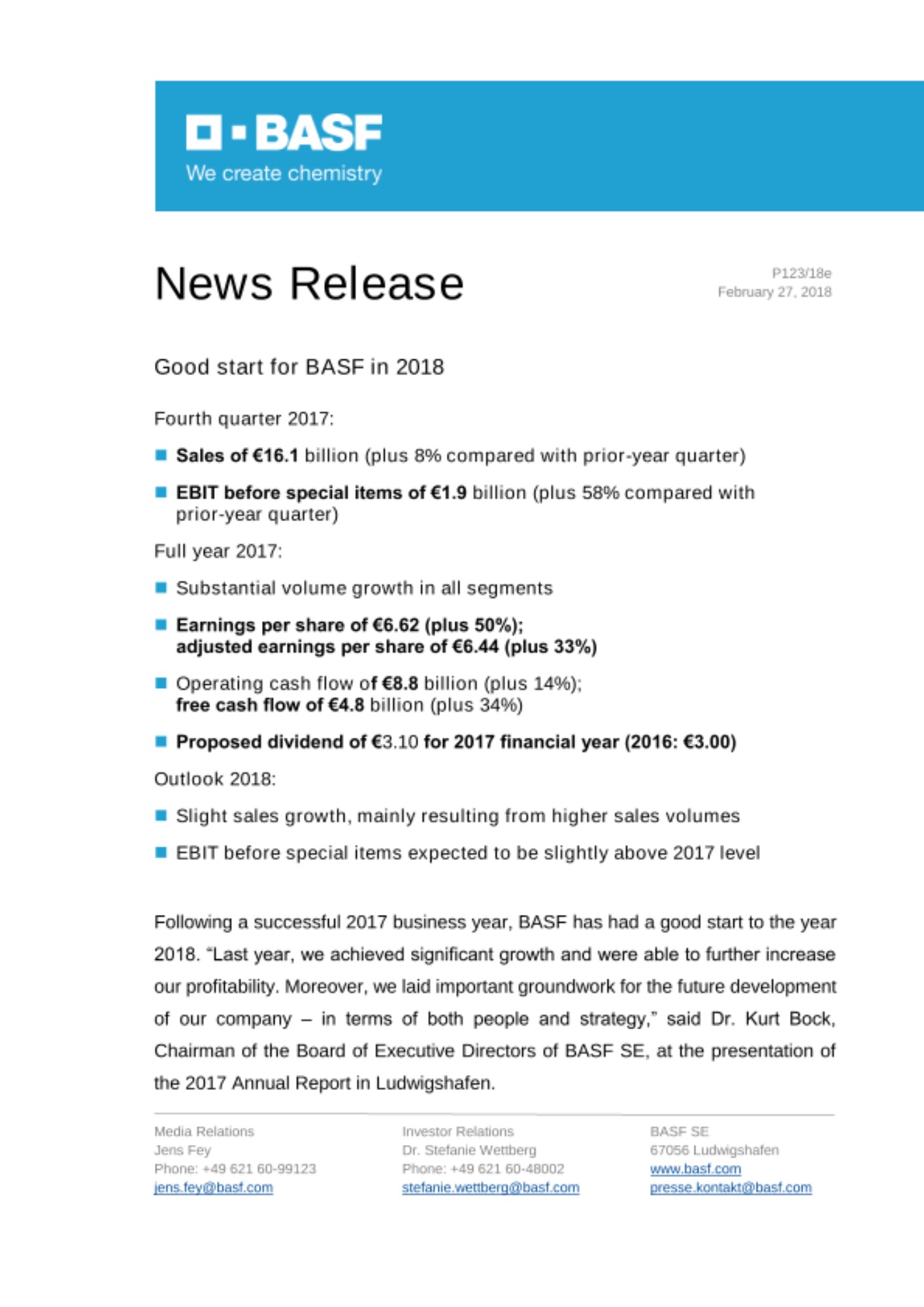 News Release News Release