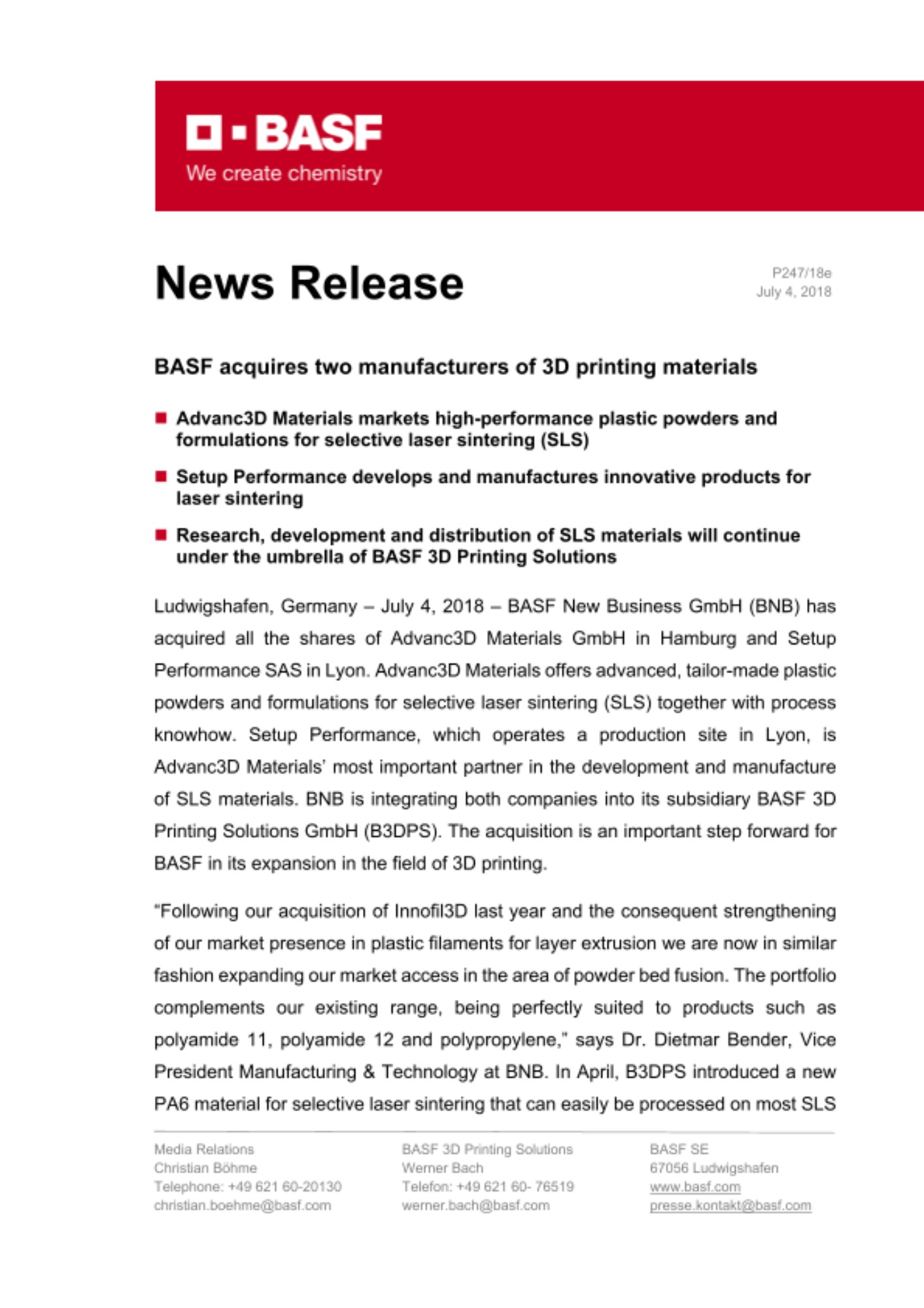 News Release News Release