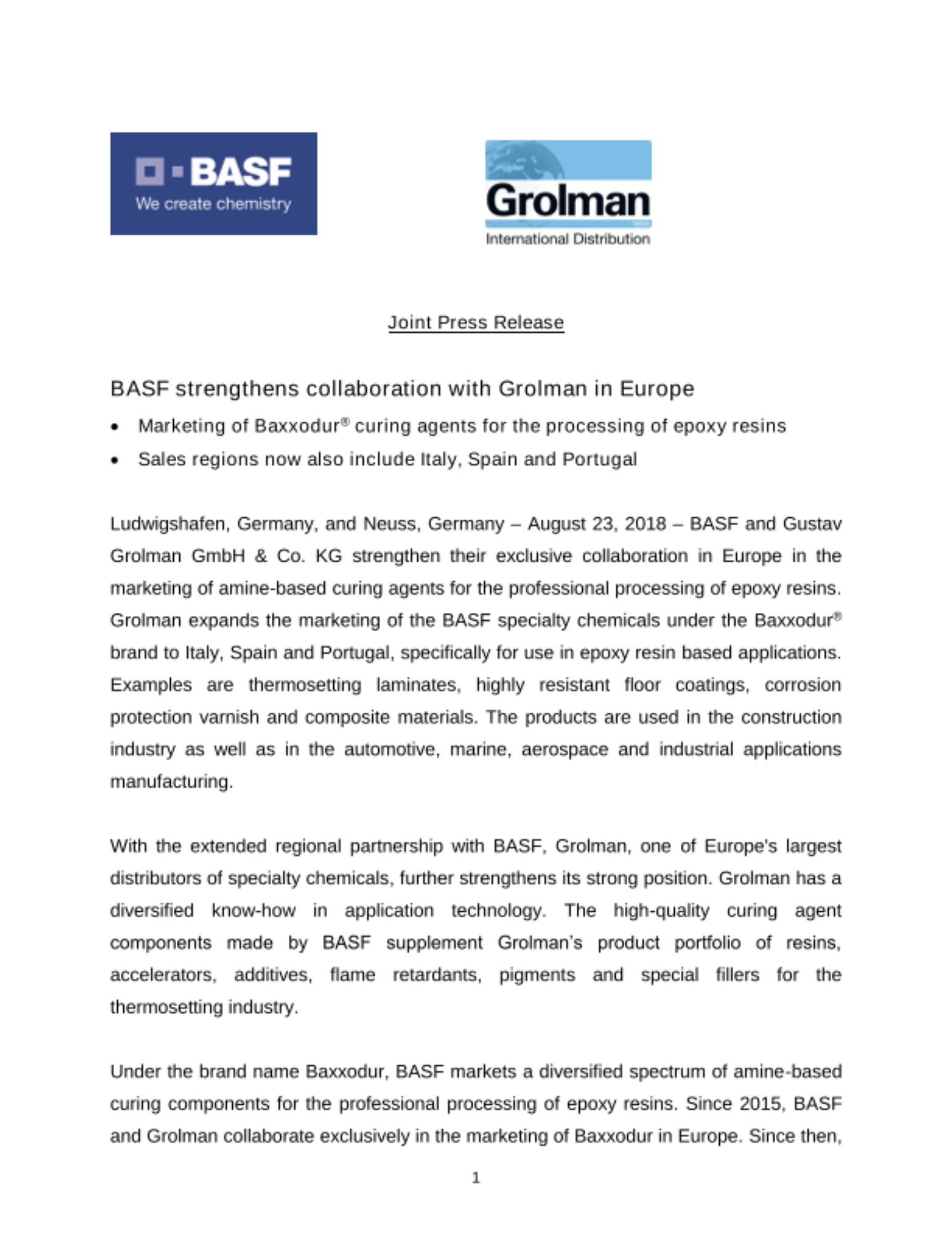 News Release News Release