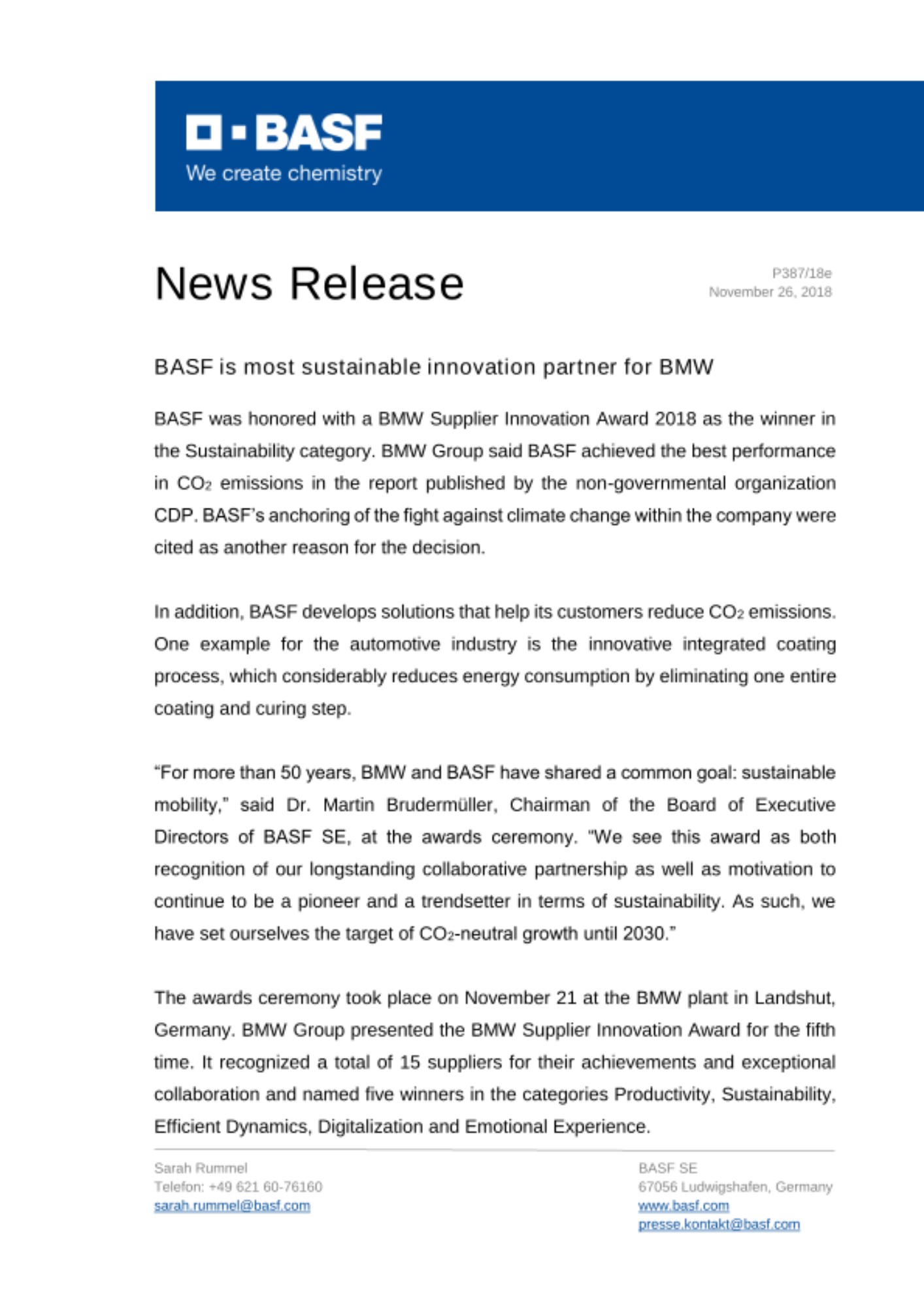 News Release News Release